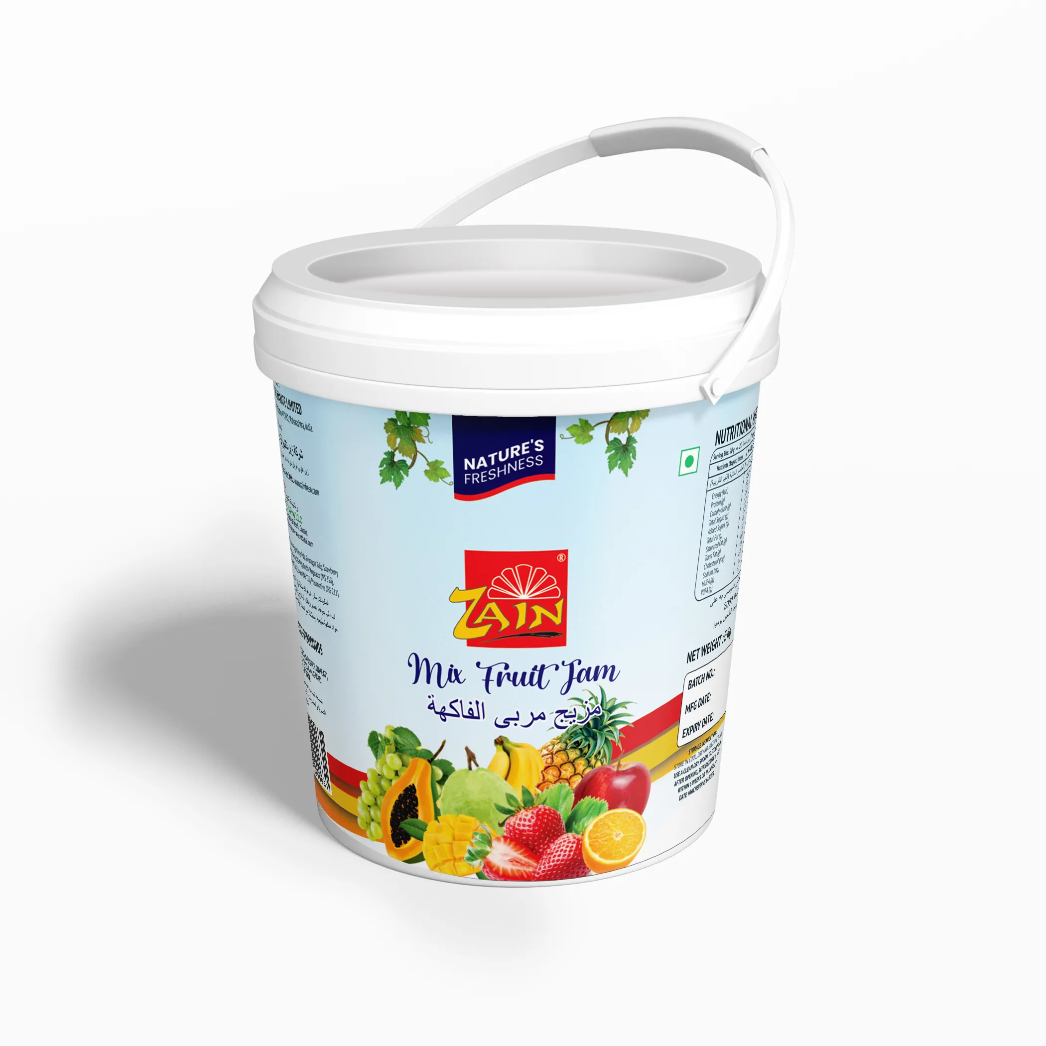 Mix Fruit Jam (5 Kg Pail)