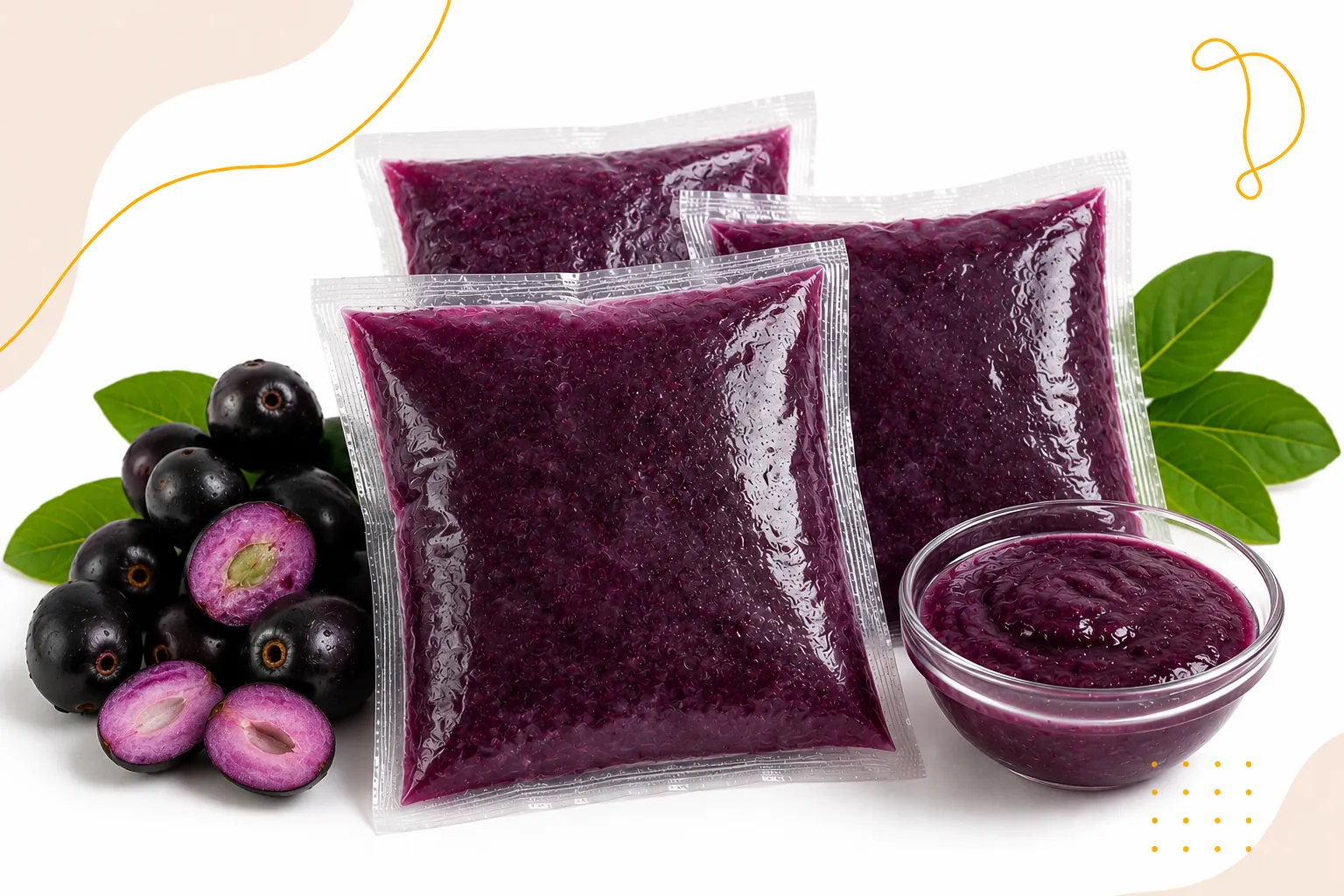 Frozen Jamun Pulp