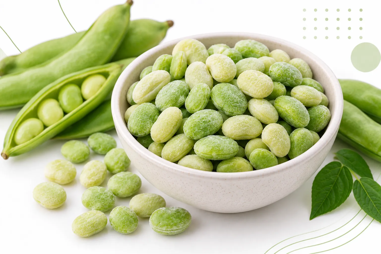 IQF Petite / Baby Lima Beans (Valor Lilva)