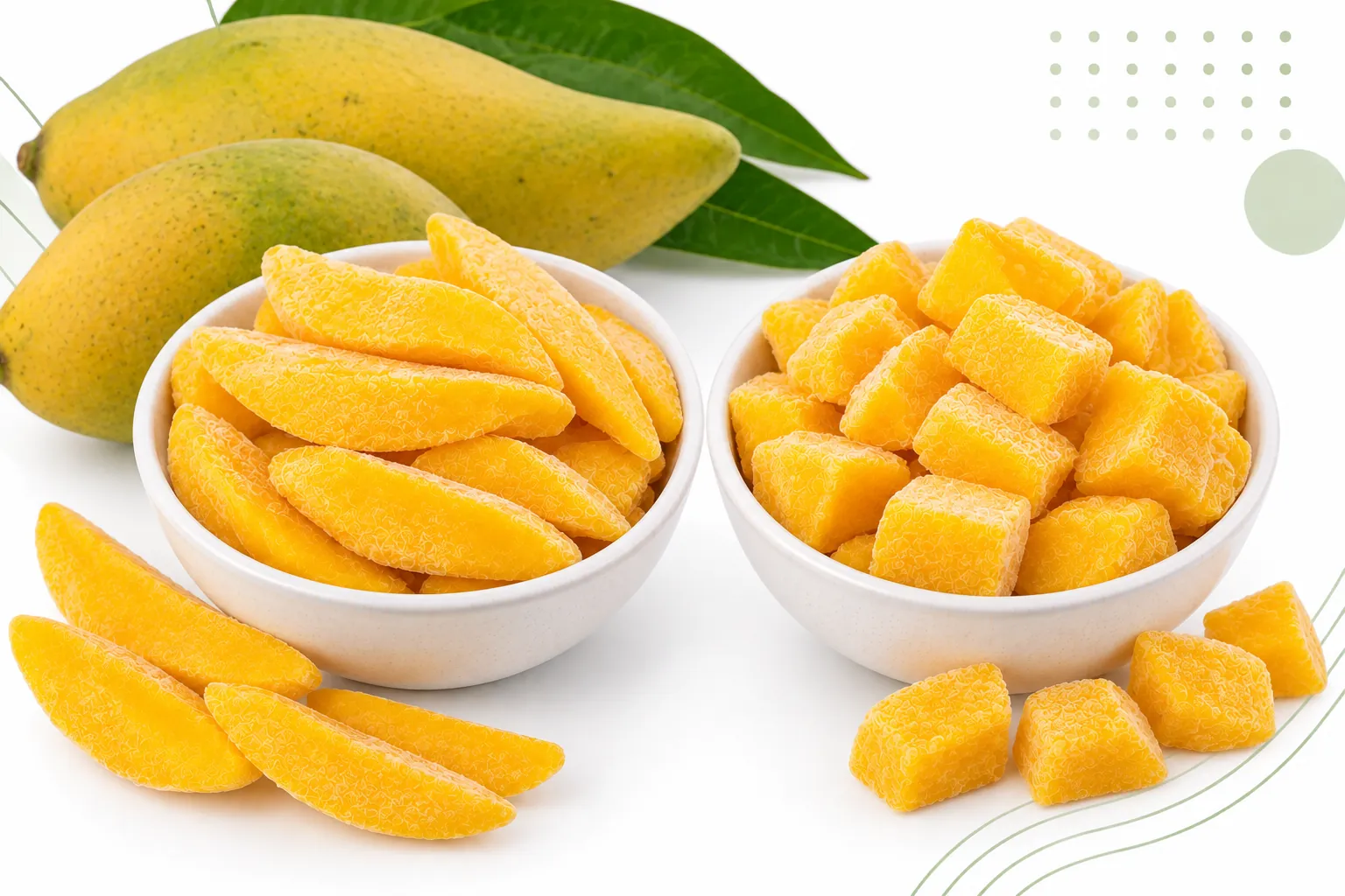 IQF Totapuri Mango Slices & Chunks