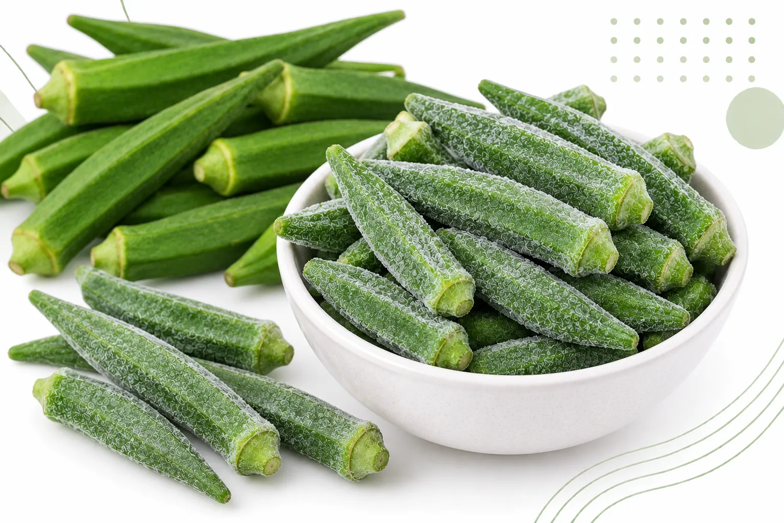 IQF Whole Okra