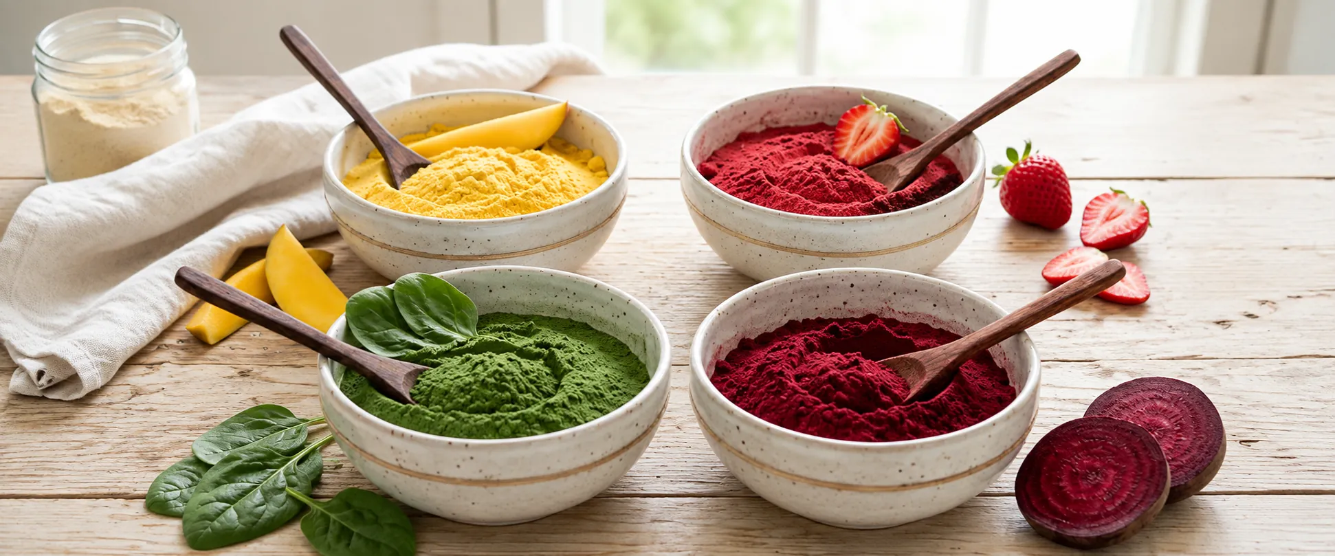 Spray Dried & Fruit Powders Ingredients by Zain Natural Agro