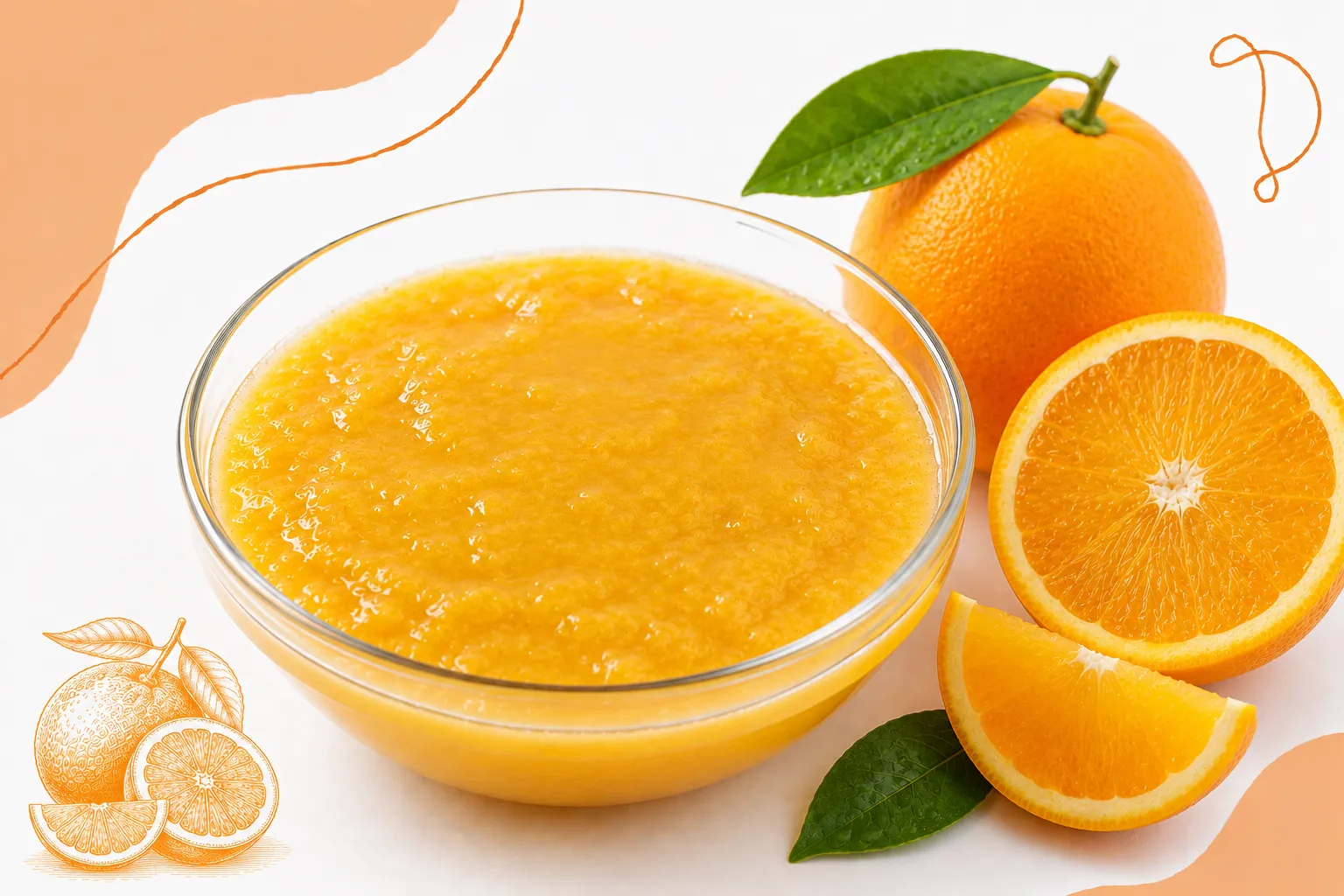 Sulphited Orange Pulp